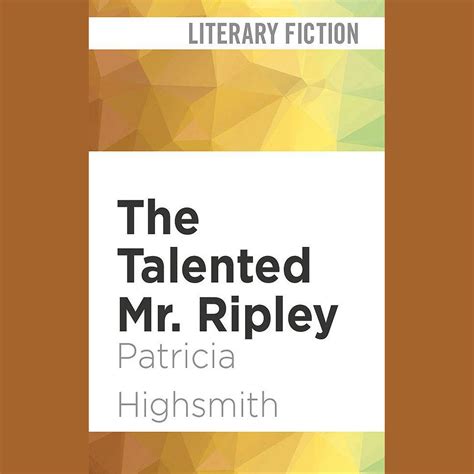 The Talented Mr. Ripley Audiobook, written by Patricia Highsmith | Downpour.com