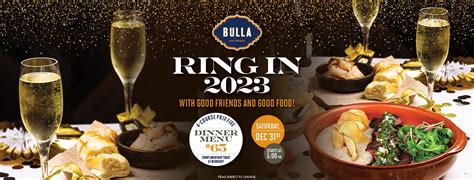 New Year’s Eve 2023 Celebration – Bulla Gastrobar