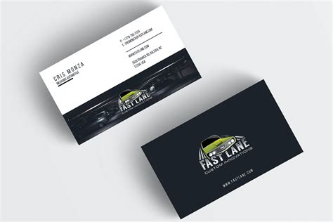 Automotive Business Card Templates