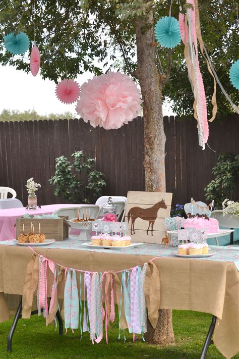 horse party | Horse birthday parties, Horse theme birthday party, Pony birthday party