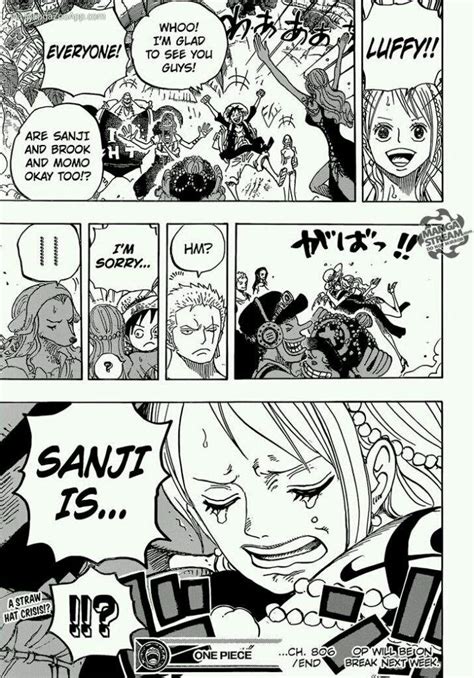 One Piece: Zou Arc (Manga) Chapter 806 | Anime Amino