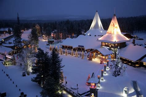 Let's travel the world!: Santa Claus Village in Rovaniemi, Finland.