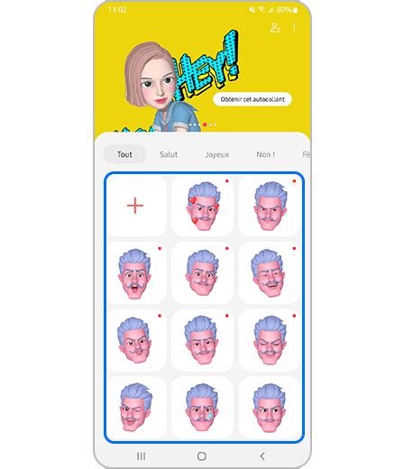 Comment utiliser AR Emoji Sticker | Samsung CA_FR