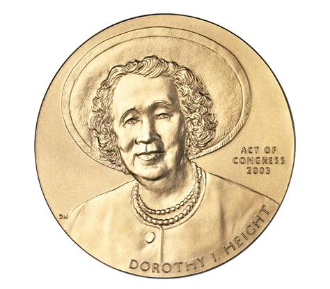 Dorothy Height 3" Bronze Medal | US Mint