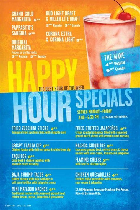 Happy Hour 3-6:30: Half-Price Appetizers and Drink Specials! in | Happy ...