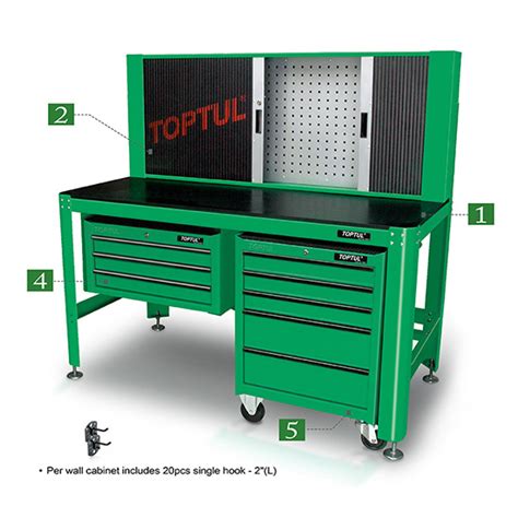 Heavy Duty Workbench - for most workshop applications - TOPTUL® Malaysia