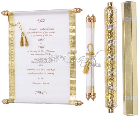 The Benefits Of Purchasing Scroll Invitations Wholesale Online | Indian Wedding Card's Blog