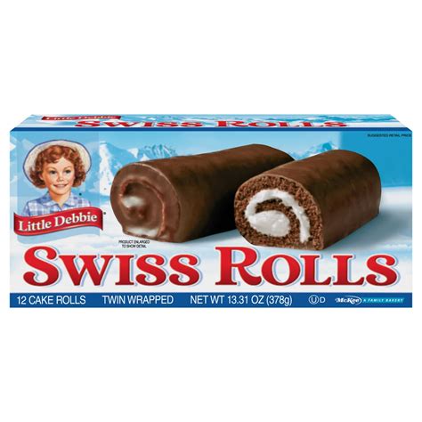 Little Debbie Swiss Rolls, Twin Wrapped - Shop Snack cakes at H-E-B