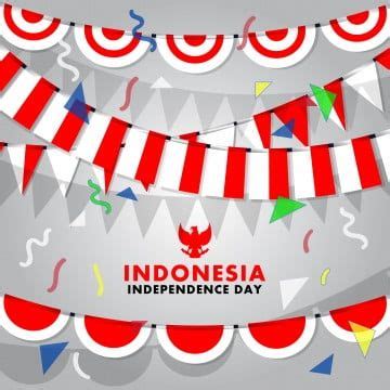 Indonesia Merdeka Flag Vector Template Design Illustration, Flag Icons, Template Icons ...