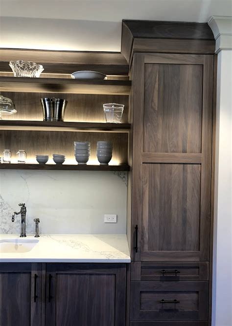 Kitchen Renovation with Grey Stained Oak Cabinets - Home Bunch Interior ...