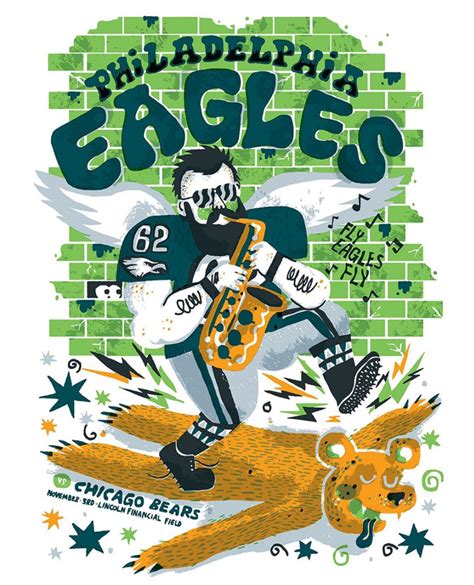 Eagles vs Bears Game Day Poster : r/eagles