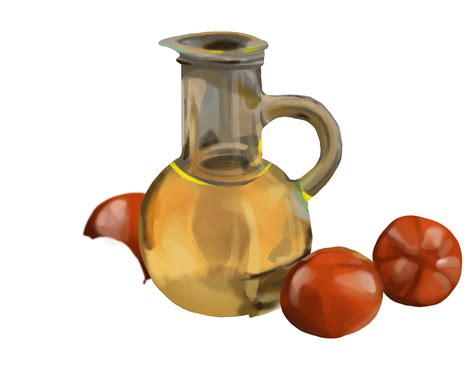 Olive Bottle Painting on Behance