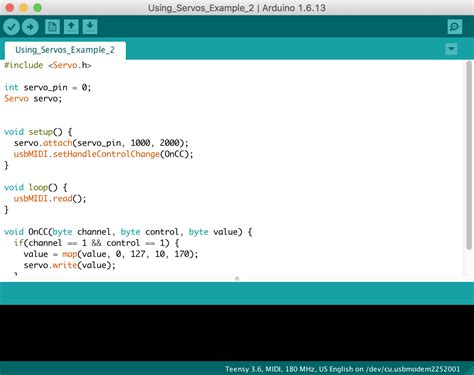 little-scale: Teensy 3.6 Basics - Using Servo Motors