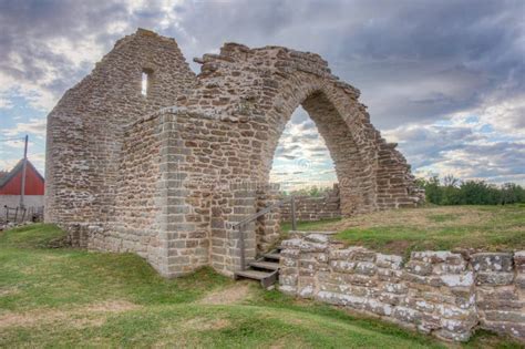 Graborg Fortress at Oland Island in Sweden Stock Image - Image of ...