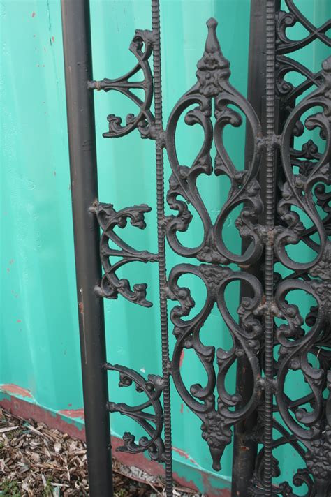 Stately Wrought and Cast Iron Handmade Entrance Gates For Sale ...
