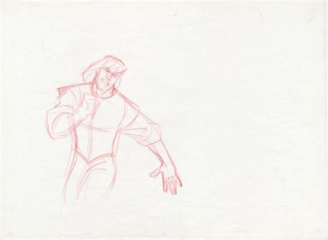 Pocahontas John Smith Production Drawing - ID: jun22327 | Van Eaton ...