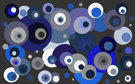 Blue Bubbles Digital Art by Landrell Scurlock | Fine Art America