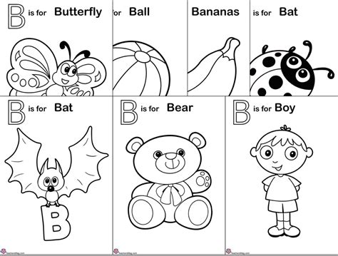 Letter B Worksheets | BuyLapbook