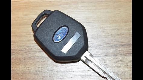 DIY - Subaru Legacy Outback Key Fob Battery Replacement EASY - YouTube