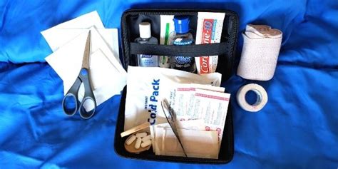 First Aid Kit Contents For Camping