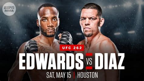 UFC 262: Leon Edwards vs Nate Diaz booked for the co-main event ...