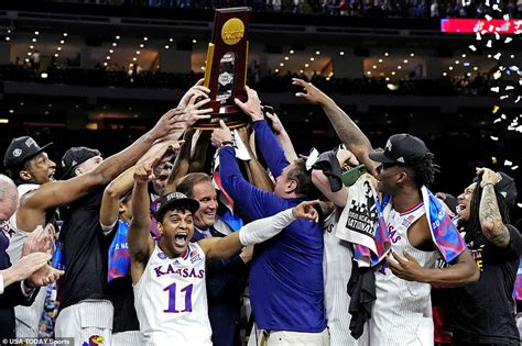 Kansas caps record 16-point comeback in the NCAA championship to beat ...