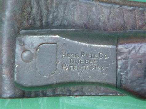 Antique Arms, Inc. - Ross Rifle Bayonet & Scabbard, U.S. Marked