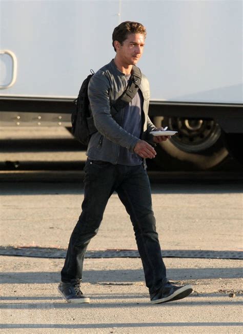 Shia on set Transformers3 - Shia LaBeouf Photo (16923645) - Fanpop