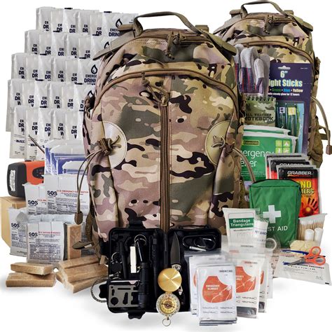 5 Person Emergency Kit / Survival Backpack For 72 Hours - Sirius Survival