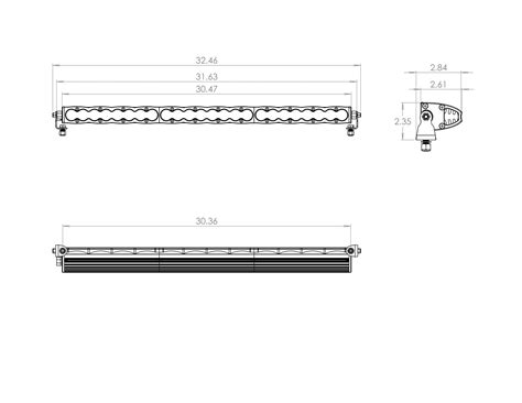 Baja Designs 30 Inch LED Light Bar Amber Driving Combo Pattern S8 Series - Tokyomods