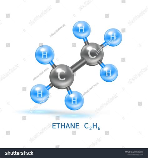 Ethane Molecule Structure