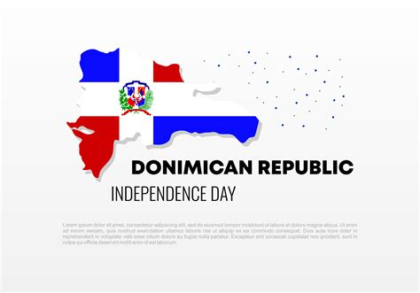 Dominican independence day national celebration on February 27 th. 4606531 Vector Art at Vecteezy