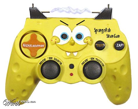 Spongebob stun-gun toy by DemoniumAngel on DeviantArt