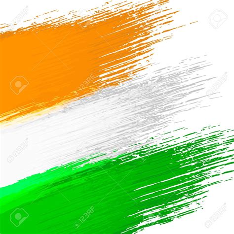 Grunge background in colors of indian flag