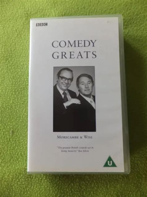 BBC COMEDY GREATS VHS - Morecambe & Wise - Greatest Sketches - FREE P&P £7.35 - PicClick UK