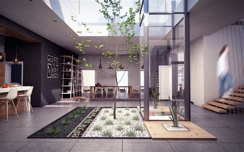 15 Beautiful & Unique House Plans With A Courtyard In 2020