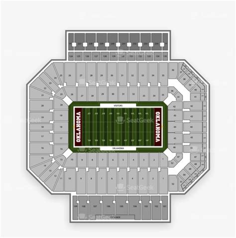 Oklahoma University Football Stadium Seating Map | Brokeasshome.com