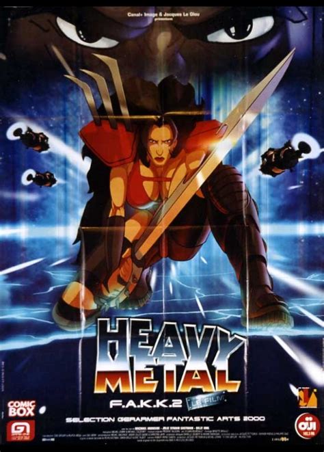 affiche HEAVY METAL F.A.K.K.2 Michael Coldewey - CINESUD affiches cinéma