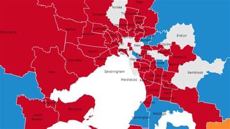 Victoria state election: Electoral map shows Labor's dominance in 2018 Victorian election