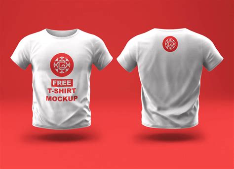 T Shirt Mockup Template Design Free Download - Printable Templates