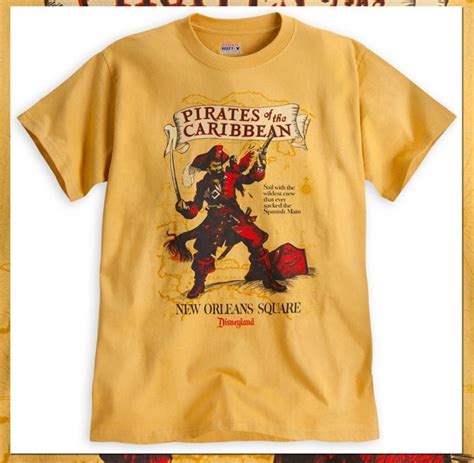 Pirates of the Caribbean T-Shirts Set Sail on Disney Parks Online Store from July 7-13, 2014 ...