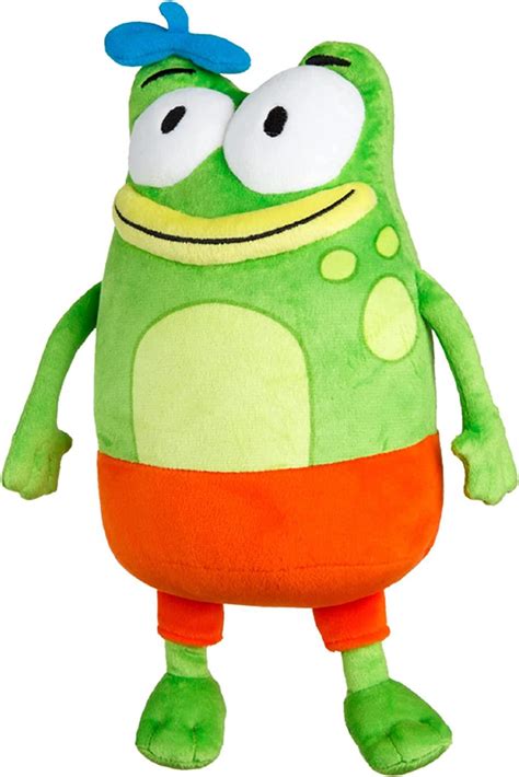 Lets Go Luna! Andy Hopper The Green Frog Plush Doll PBS Kids Cartoon A – Archies Toys