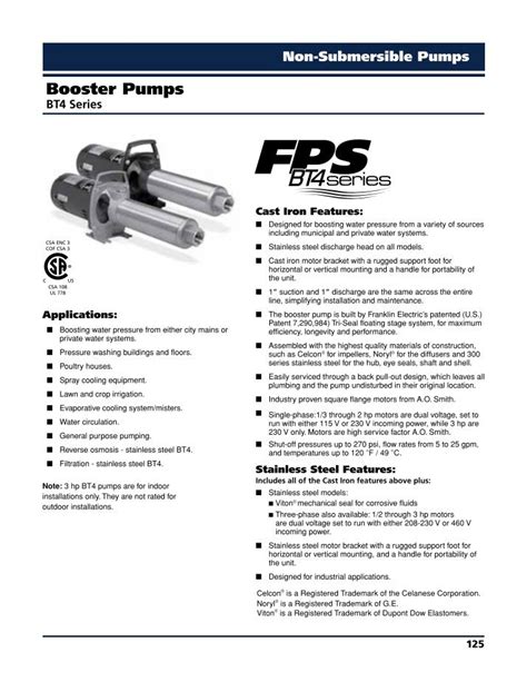 Booster-Pumps Magazines