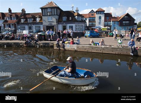 Lymington Quay, Lymington, market town, Hampshire, England, United ...