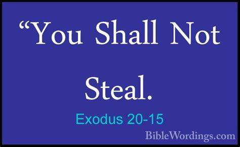 Exodus 20 - Holy Bible English - BibleWordings.com