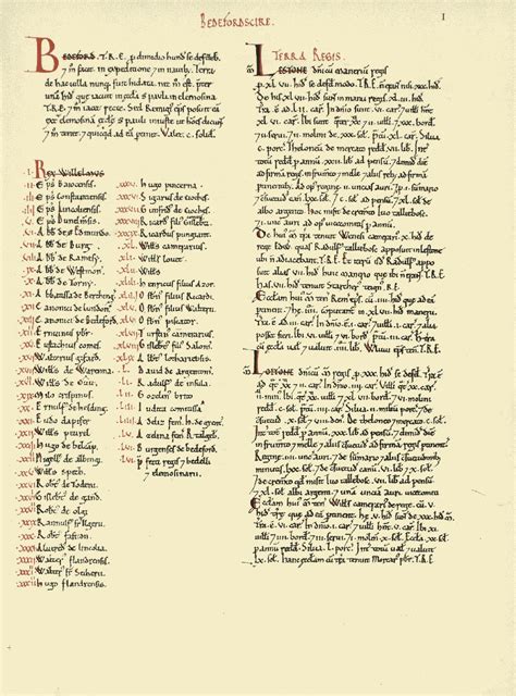 Domesday Book | Medieval English Survey Record & History | Britannica