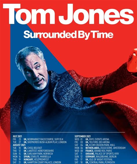 Tom Jones - Surrounded By Time - 18 September 2021 - Central Park ...