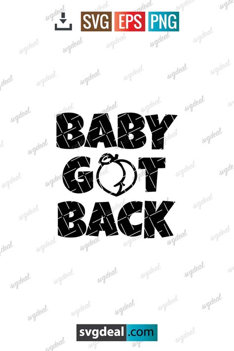 Free Baby Got Back Svg - SVGDeal.com