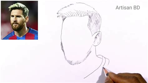 Top 999+ messi drawing images – Amazing Collection messi drawing images ...