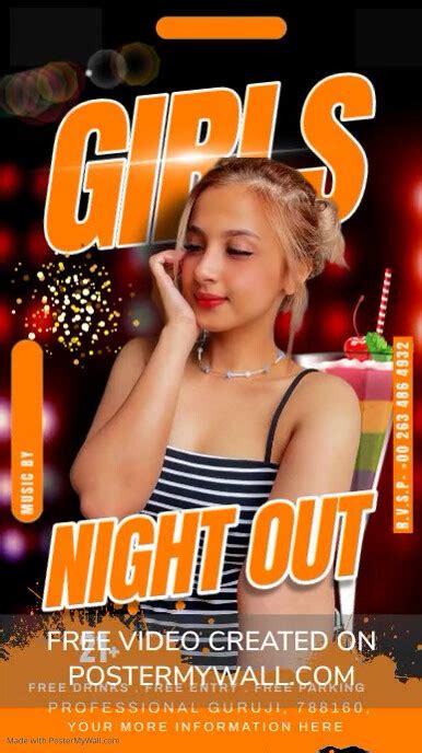 girls night out club party Template | PosterMyWall